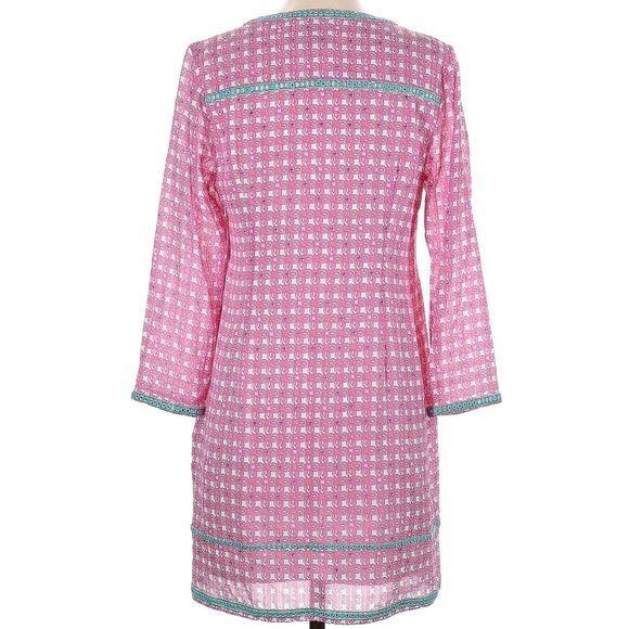 Vineyard Vines Dress 100% Silk Sz 4 Vineyard Vines - Picture 4 of 11